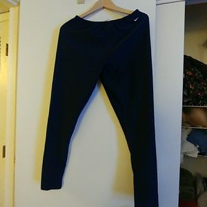 Nike navy blue leggings